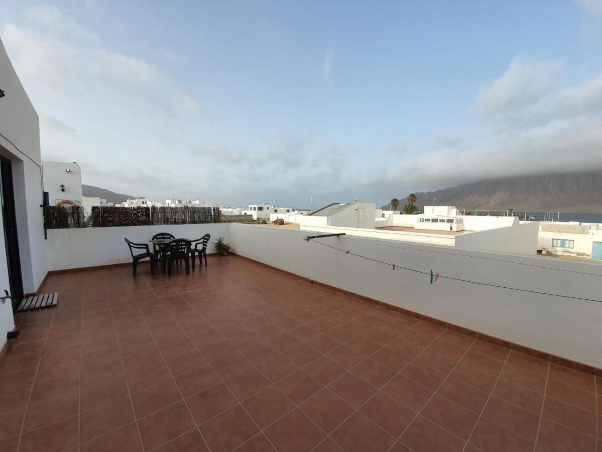El Erizo Appartement Caleta de Sebo Buitenkant foto