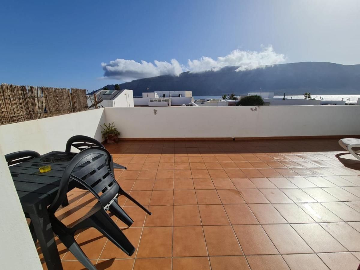 El Erizo Appartement Caleta de Sebo Buitenkant foto