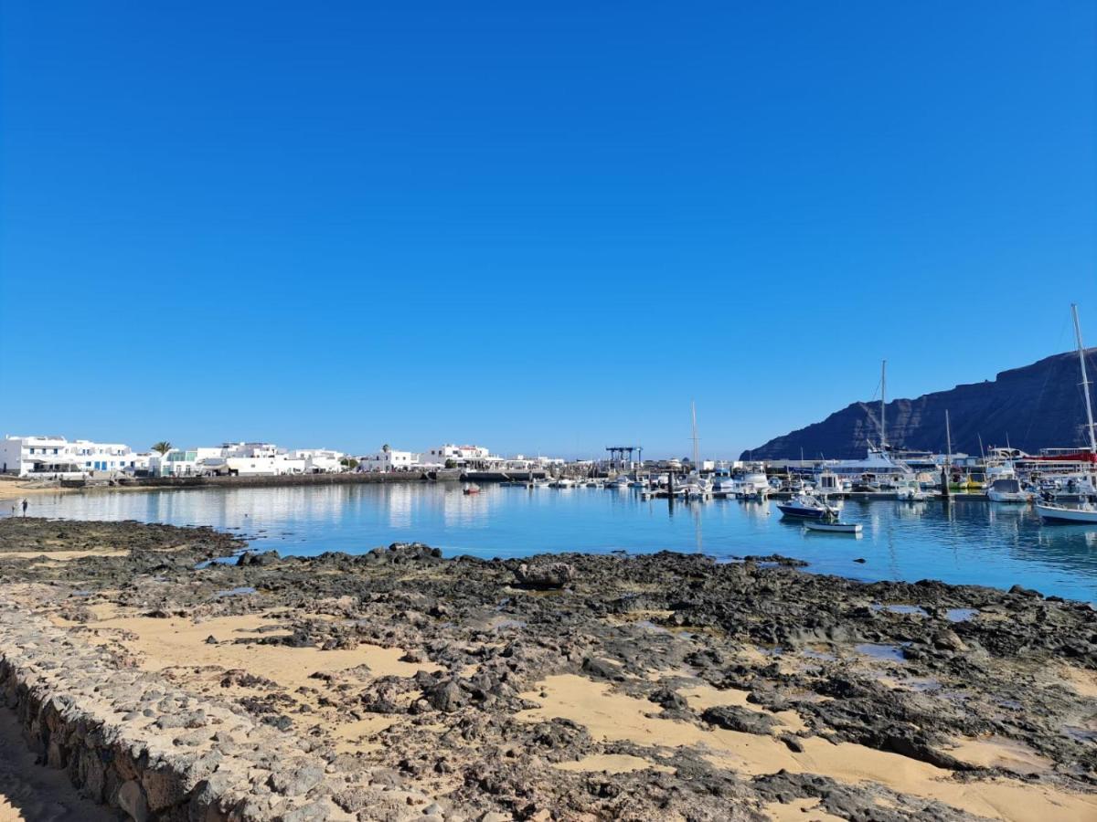 El Erizo Appartement Caleta de Sebo Buitenkant foto